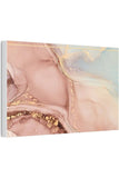 Mauve Abstract Canvas Stretched, 0.75"
