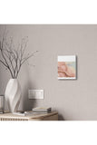 Mauve Abstract Canvas Stretched, 0.75"