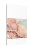 Mauve Abstract Canvas Stretched, 0.75"