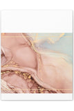 Mauve Abstract Canvas Stretched, 0.75"