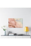 Mauve Abstract Canvas Stretched, 0.75"