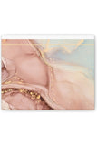 Mauve Abstract Canvas Stretched, 0.75"