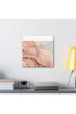 Mauve Abstract Canvas Stretched, 0.75"