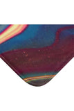 Blue Berry Abstract Bath Mat