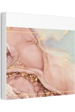 Mauve Abstract Canvas Stretched, 0.75"