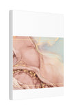 Mauve Abstract Canvas Stretched, 0.75"