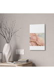 Mauve Abstract Canvas Stretched, 0.75"