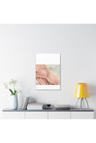 Mauve Abstract Canvas Stretched, 0.75"