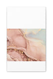 Mauve Abstract Canvas Stretched, 0.75"