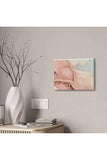 Mauve Abstract Canvas Stretched, 0.75"