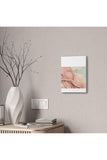 Mauve Abstract Canvas Stretched, 0.75"