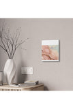 Mauve Abstract Canvas Stretched, 0.75"