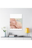 Mauve Abstract Canvas Stretched, 0.75"
