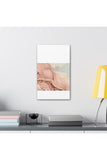 Mauve Abstract Canvas Stretched, 0.75"