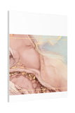 Mauve Abstract Canvas Stretched, 0.75"