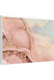 Mauve Abstract Canvas Stretched, 0.75"