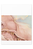 Mauve Abstract Canvas Stretched, 0.75"