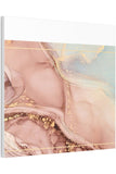 Mauve Abstract Canvas Stretched, 0.75"