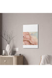 Mauve Abstract Canvas Stretched, 0.75"