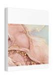 Mauve Abstract Canvas Stretched, 0.75"