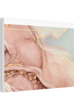 Mauve Abstract Canvas Stretched, 0.75"