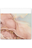 Mauve Abstract Canvas Stretched, 0.75"