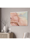 Mauve Abstract Canvas Stretched, 0.75"