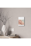 Mauve Abstract Canvas Stretched, 0.75"
