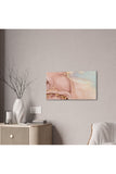Mauve Abstract Canvas Stretched, 0.75"