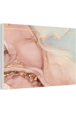 Mauve Abstract Canvas Stretched, 0.75"