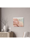 Mauve Abstract Canvas Stretched, 0.75"