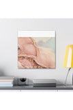 Mauve Abstract Canvas Stretched, 0.75"