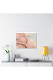 Mauve Abstract Canvas Stretched, 0.75"