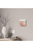 Mauve Abstract Canvas Stretched, 0.75"