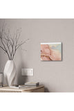 Mauve Abstract Canvas Stretched, 0.75"