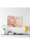 Mauve Abstract Canvas Stretched, 0.75"
