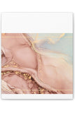 Mauve Abstract Canvas Stretched, 0.75"