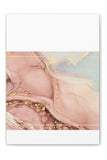 Mauve Abstract Canvas Stretched, 0.75"