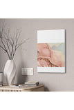 Mauve Abstract Canvas Stretched, 0.75"