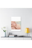Mauve Abstract Canvas Stretched, 0.75"