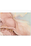 Mauve Abstract Canvas Stretched, 0.75"