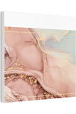 Mauve Abstract Canvas Stretched, 0.75"