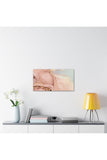 Mauve Abstract Canvas Stretched, 0.75"