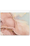 Mauve Abstract Canvas Stretched, 0.75"
