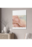 Mauve Abstract Canvas Stretched, 0.75"